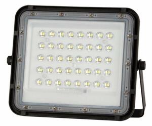 Proiector LED solar de exterior LED/10W/3,2V IP65 4000K negru + telecomandă