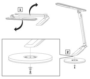 Lampă LED tactilă dimabilă OPTIMUM LED/7W/230V 3000/4000/6000K alb