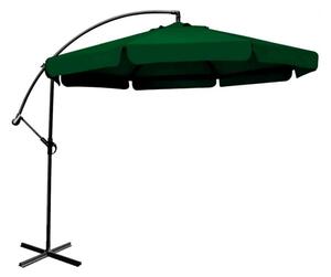 Umbrela de gradina pliabila 6 segmente verde Ø 300cm