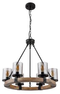 Lustră pe lanț LILA 6xE27/60W/230V Globo 15555-6H
