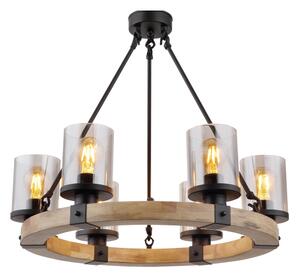 Lustră pe lanț LILA 6xE27/60W/230V Globo 15555-6H