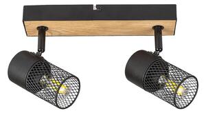 Spot METTA 2xE14/40W/230V stejar Rabalux 71152