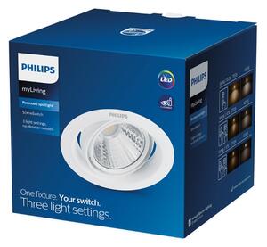 Philips 59554/31/E3 - Plafonieră LED încastrată dimabilă POMERON LED/3W/230V