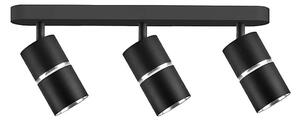 Spot BAMBOO 3xGU10/10W/230V negru