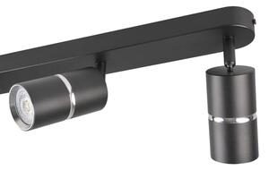 Spot BAMBOO 3xGU10/10W/230V negru