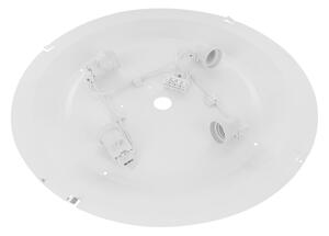Plafonieră CLEO 4xE27/24W/230V d. 50 cm neagră