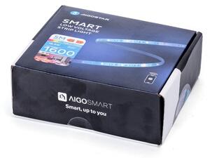 Bandă LED RGB dimabilă Aigostar 6,5m LED/16,5W/12/230V 3000K Wi-Fi