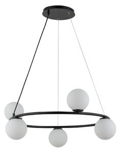 Lustră pe cablu GAMA 5xG9/12W/230V negru