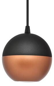 Lustră LED pe cablu MIDWAY 1xGU10/4,8W/230V negru/cupru