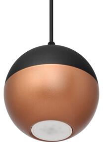 Lustră LED pe cablu MIDWAY 1xGU10/4,8W/230V negru/cupru
