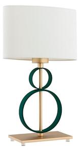 Lampă de masă PERSEO 1xE27/15W/230V crem/verde Argon 8317