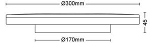 Plafonieră LED dimabilă OZZIET SCENE SWITCH LED/18W/230V 2700K Philips