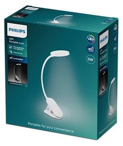 Lampă LED dimabilă cu clemă Philips FORYS LED/5W/5V CRI 90