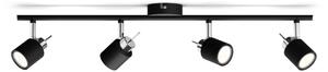 Spot MERANTI 4xGU10/35W/230V negru Philips