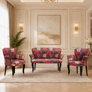 Set canapea cocktail Relax Homs textil portocaliu