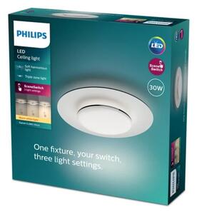 Plafonieră LED dimabilă GARNET SCENE SWITCH LED/30W/230V 2700K Philips