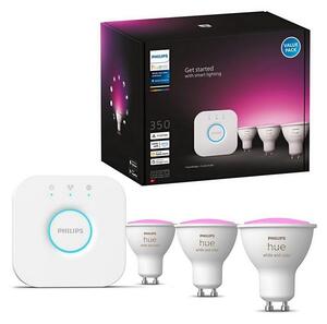 Set de bază Philips Hue WACA 3xGU10/5,7W 2000-6500K + dispozitiv de conectare