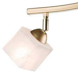 Spot KLARA 2xE14/60W/230V auriu