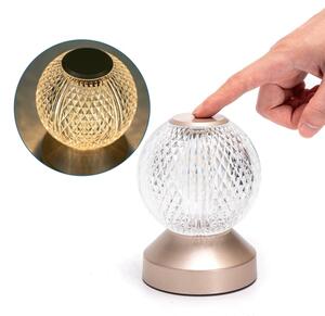 Lampă LED reîncărcabilă dimabilă Aigostar LED/1W/5V 2700/4000/6500K 1800mAh 13,5 cm