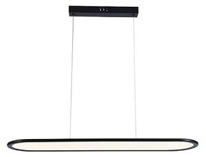 Lustră LED pe cablu LED/24W/230V 4000K negru