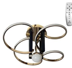 Lustră LED dimabilă aplicată LED/80W/230V 3000-6500K + telecomandă