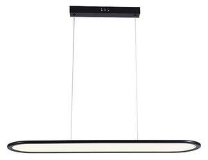 Lustră LED pe cablu LED/24W/230V 3000K negru