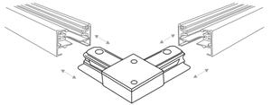 Spot pentru sistem de șină Zuma Line 3045 REFLEKTOR 8xGU10/10W/230V