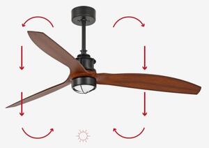 Ventilator LED de tavan FARO 33395-10 JUST FAN LED/16W/230V d. 128 cm + telecomandă