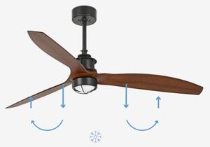 Ventilator LED de tavan FARO 33395-10 JUST FAN LED/16W/230V d. 128 cm + telecomandă
