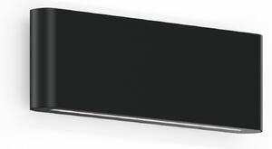 Wever & Ducré Lighting WEVER DUCRÉ Lampa de perete pentru exterior cu LED Kiosk 2.0, negru, 2.700 K, reglabil, Negru, Aluminiu, Modern