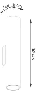 Aplică Sollux SL.1202 LAGOS 2xGU10/10W/230V auriu