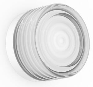Wever & Ducré Lighting WEVER DUCRÉ Aplică de perete LED Hajo alb/transparent, temperatură culoare, reglabil, Transparent, Baie, Sticlă, Modern