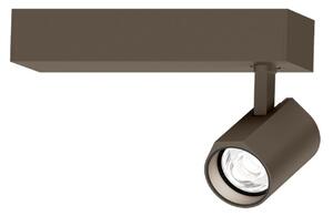 Wever & Ducré Lighting WEVER DUCRÉ Spot de tavan cu LED Ceno bronz, 2.700 K, 1 bec, reglabil, Bronz / Alamă Veche, Camera de zi / sufragerie, Aluminiu, Modern