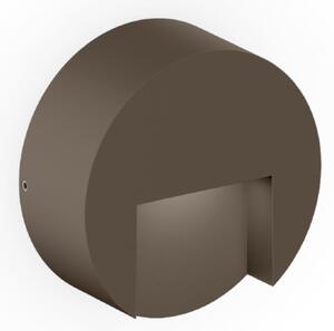 Wever & Ducré Lighting WEVER DUCRÉ Lampa de perete pentru exterior cu LED Reto Round 0,8, culoare, reglabil, Bronz / Alamă Veche, Aluminiu, Modern, Soclu de perete jos