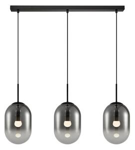 Lustră pe cablu ALIAS 3xE14/40W/230V negru/gri