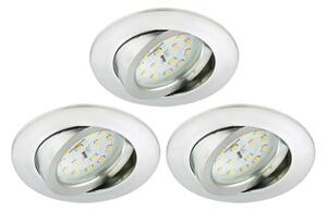 SET 3x corp de iluminat LED dimabil pentru baie Briloner 8317-039 LED/5,5W/230V IP23