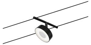 Paulmann 94479 - Set 5x LED/5W, sistem complet cu cablu CIRCLE, 230V, negru