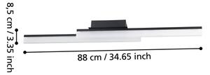 Plafonieră LED pentru baie Eglo 900844 PALMITAL 2xLED/11W/230V IP44