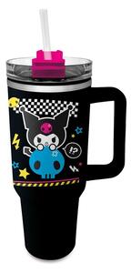 Cană pentru călătorie Kuromi - Punk Skull, 1,182 l