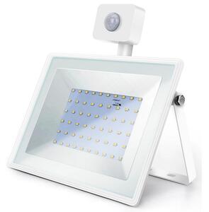 Proiector LED cu senzor LED/50W/230V 4000K IP65 alb Aigostar