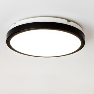 Plafonieră LED pentru baie Brilagi PERA LED/24W/230V d. 28 cm IP65 negru