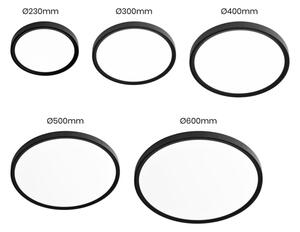 Plafonieră LED MAQ 18W 230V 3000/4000/6500K IP40 negru