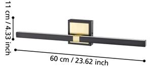 Aplică LED pentru baie Eglo 900928 PEGUERA LED/11W/230V IP44