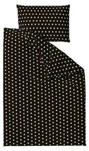 Lenjerie de pat din bumbac Culoare neagra, COLAM