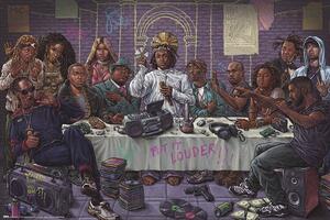 Poster The Last Supper of Hip Hop, 91.5 × 61 cm