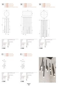 Lustră LED pe cablu Redo 01-2059 MADISON 16xLED/4W/230V cupru