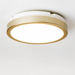 Plafonieră LED pentru baie Brilagi PERA LED/18W/230V d. 22 cm IP65 auriu