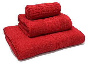 Set 3 prosoape de baie 70x130 cm, 50x90 cm, 30x50 cm, bumbac