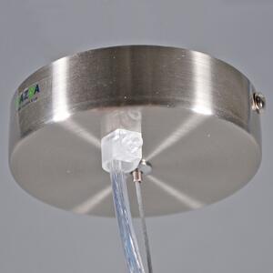 Lampă modernă suspendată din oțel cu umbră de 45 cm taupe - Cappo 1