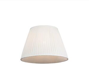 Abajur Plisse alb 45/30 cm